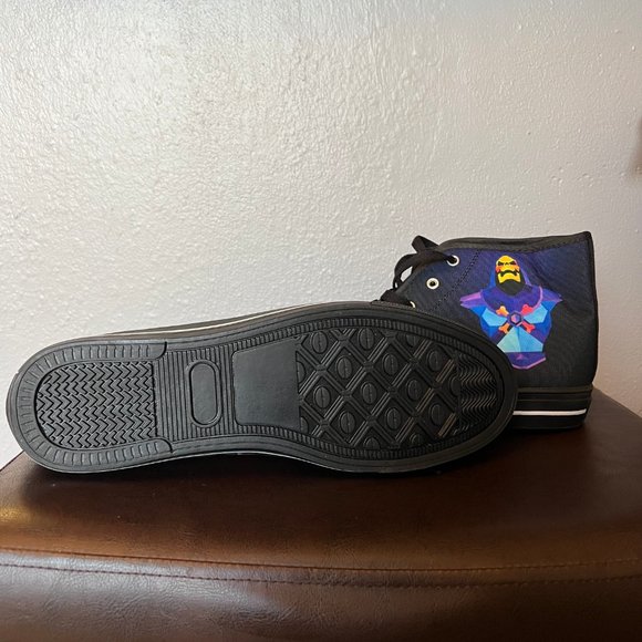 Skeletor He-Man Converse style High Tops - Picture 4 of 4